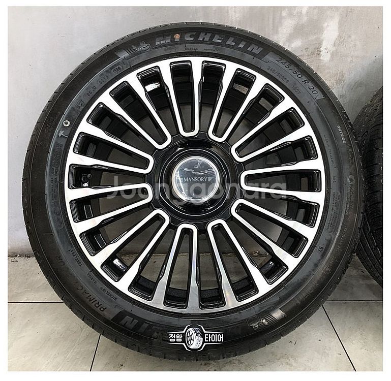 신품 휠 만소리st 20인치 휠 타이어--5